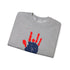 Grateful Dead - Jarry's Hand | Life is dead. Crewneck Sweatshirt - StealieShop